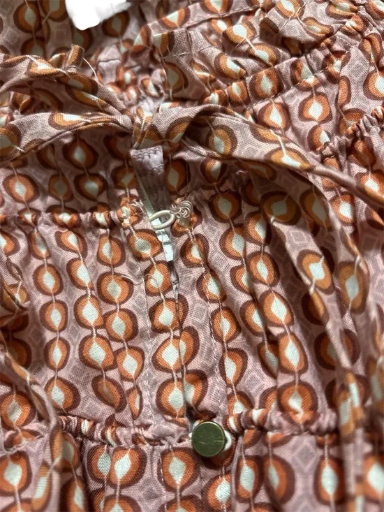 Free People Star Dip Cotton Mini Dress Sz Medium - Picture 12 of 13